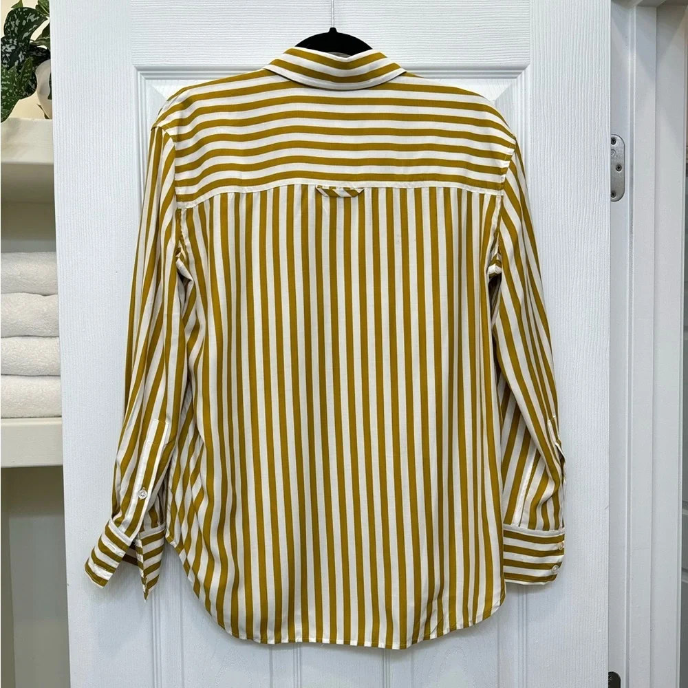 AYR Deep End Buttondown Yellow Stripe Shirt
Size XS - Picture 6 of 10